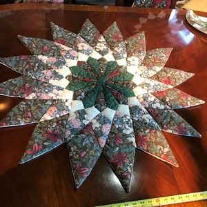 Hand Made Christmas Table Topper